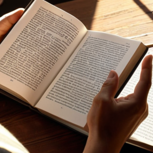Home 9 A person reading a physical book in a sunlit room, phone turned off nearby, promoting a break from digital devices.